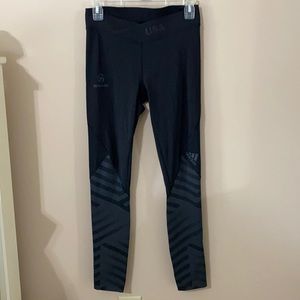 Ladies Adidas USA Volleyball leggings size M